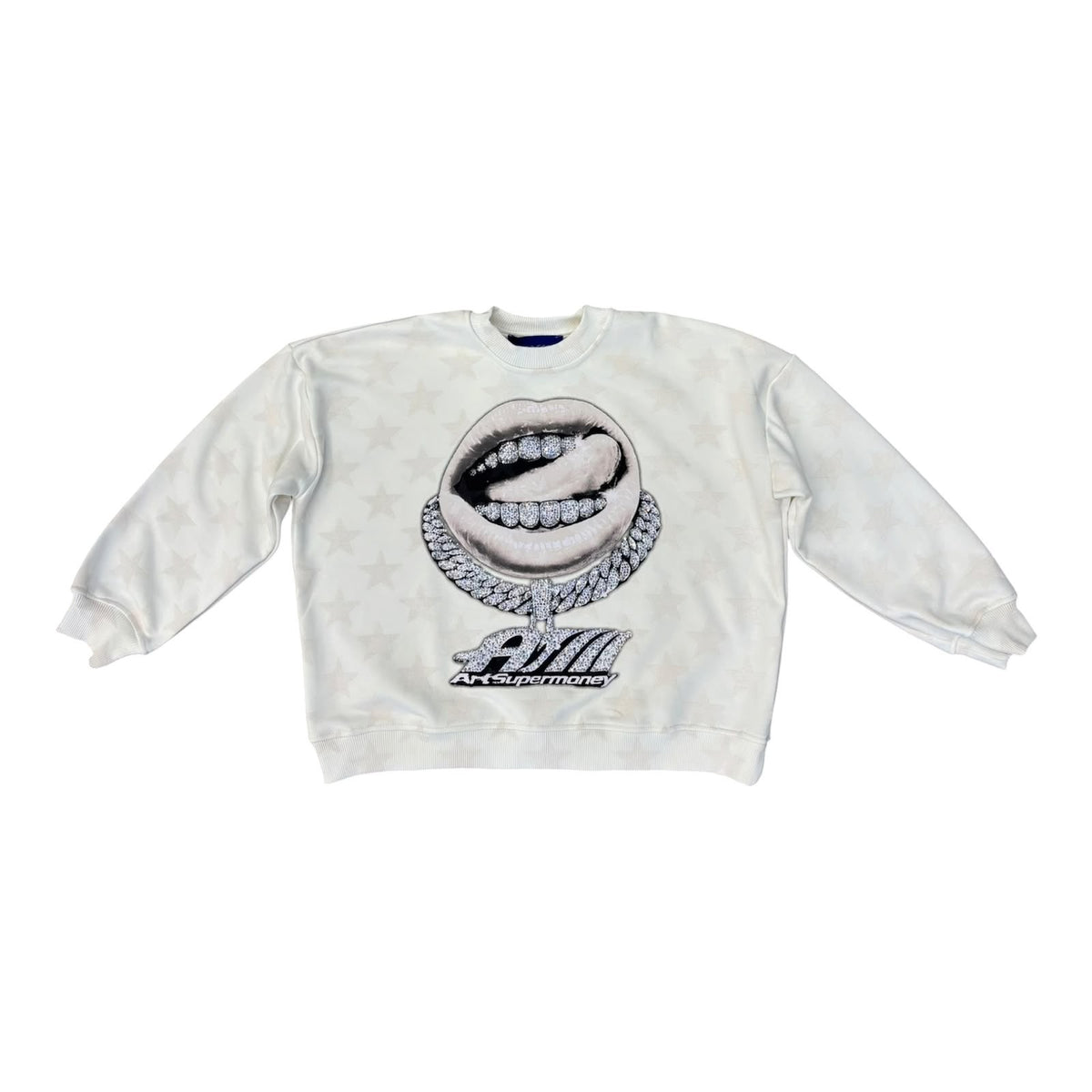 SMJST05022 FELPA BIANCA - felpa - artsupermoney