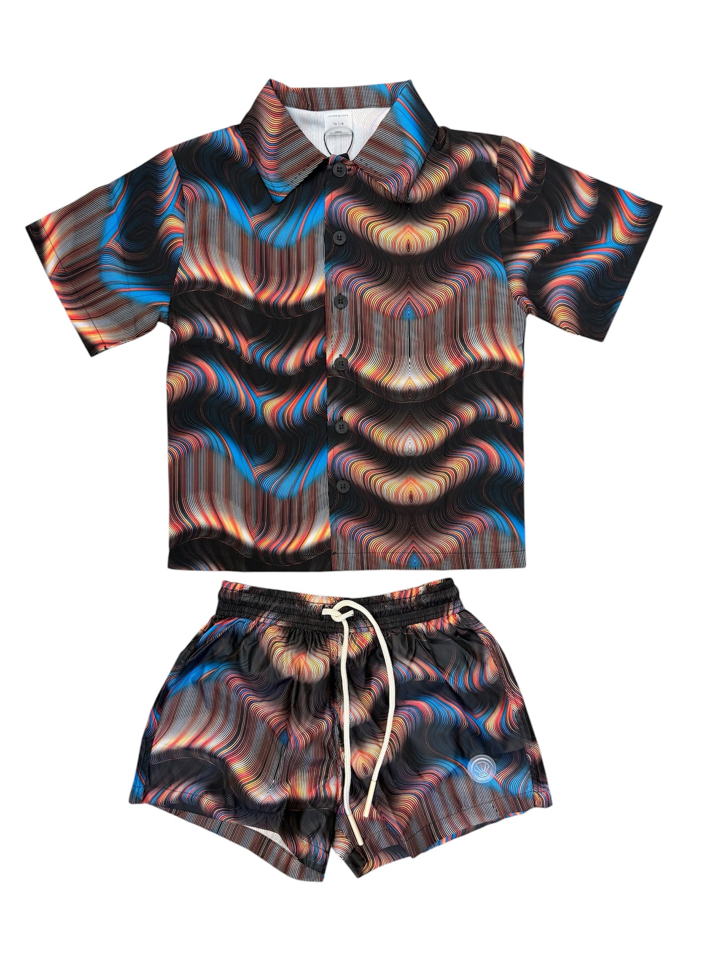 icj camicia onda - completo - island coco