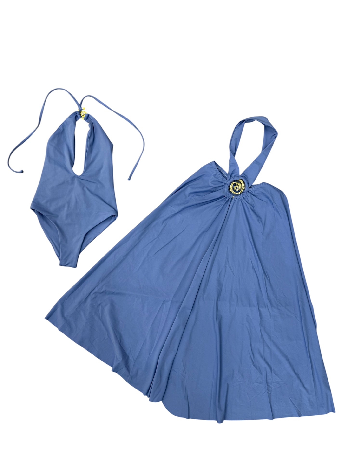 icj83 costume intero con gonna - completo - island coco