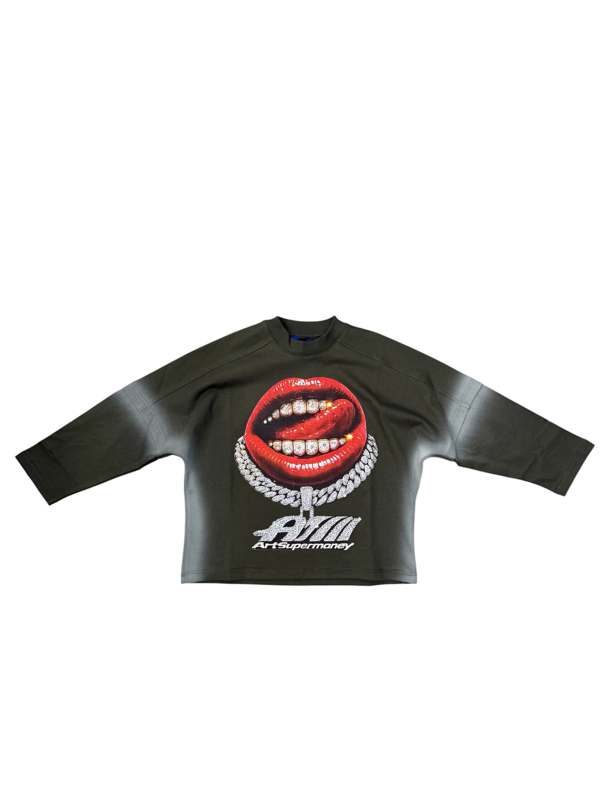 SMJTS05136 MAGLIA VERDE MILITARE - maglia - artsupermoney