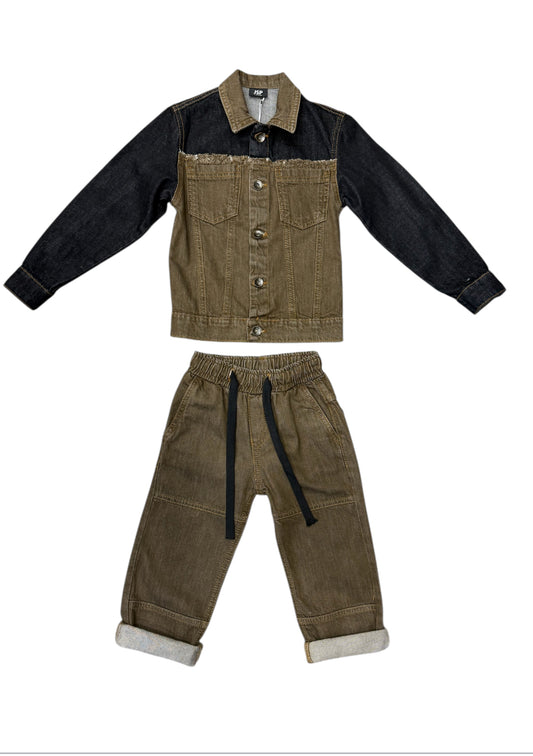 jspr1216 - completo jeans - jasper