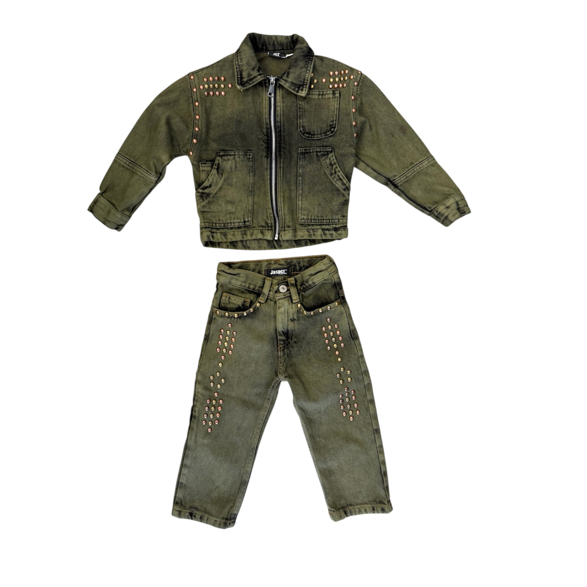 JSPR1371 COMPL. VERDE - CORDINATO - jasper