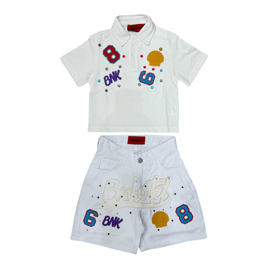 polo comp white - completo - BUNKER