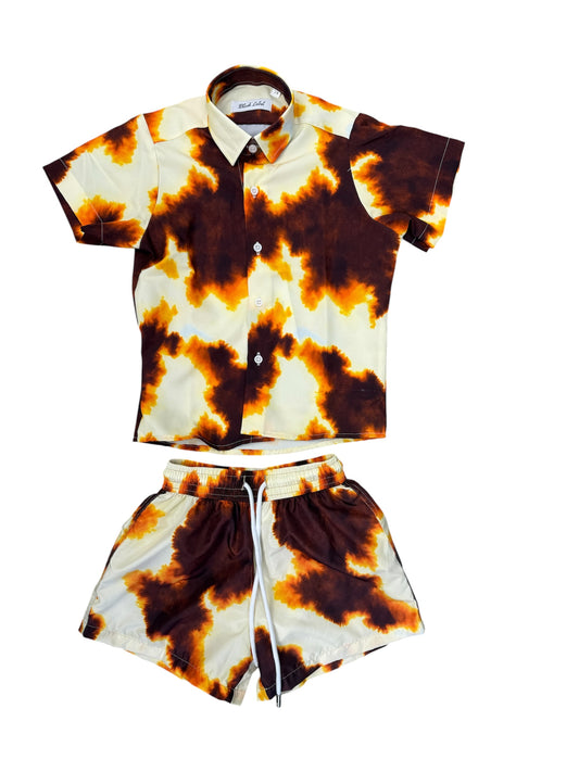 blu 02 Tye die -  - black label