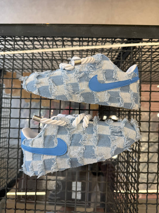 nike Air Force one denim cielo - Scarpe - nike