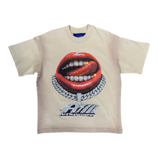 SMJTS04959 BEIGE - maglia - artsupermoney