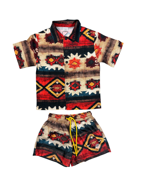 icj camicia fantasia - completo - island coco